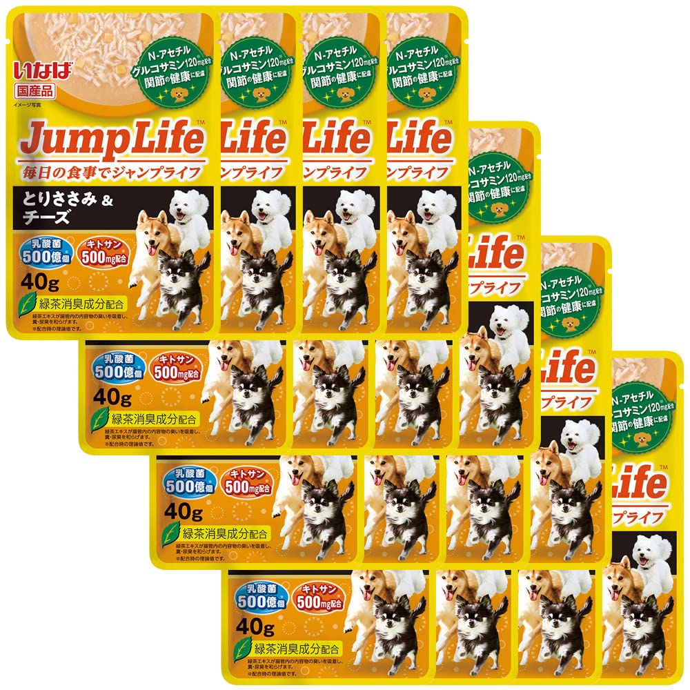 Amazon.co.jp: いなば JumpLifeパウチ とりささみ＆チーズ 40g